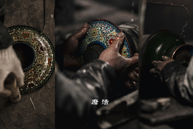 磨活工序：水磨抛光成品